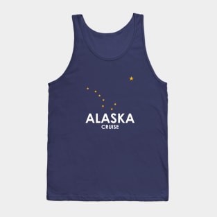 Alaska Flag Stars for Alaskan Cruise Tank Top